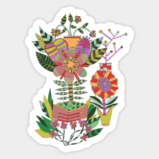 Happy garden Kika design Sticker